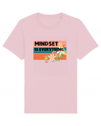 Mindset Is Everything Cotton Pink