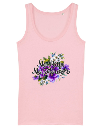 No Rain No Flowers Cotton Pink