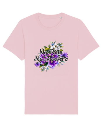 No Rain No Flowers Cotton Pink