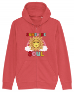 Sunshine Soul Hanorac cu fermoar Unisex Connector