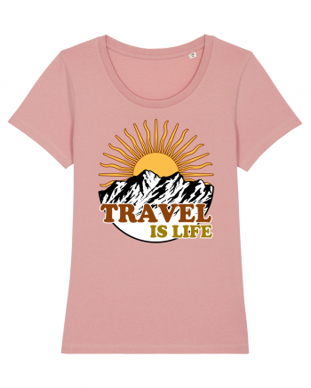 Travel Is Life Canyon Pink