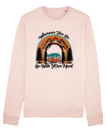 Wherever You Go Go With Your Heart Bluză mânecă lungă Unisex Rise