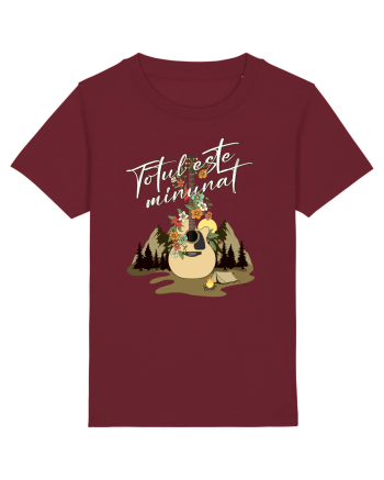 Totul este minunat Burgundy
