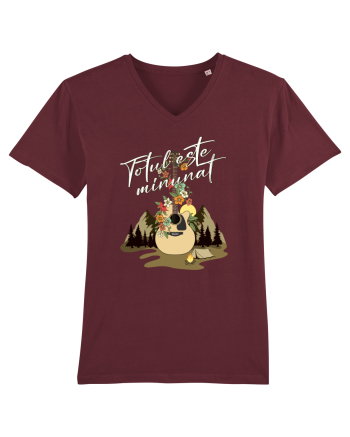 Totul este minunat Burgundy