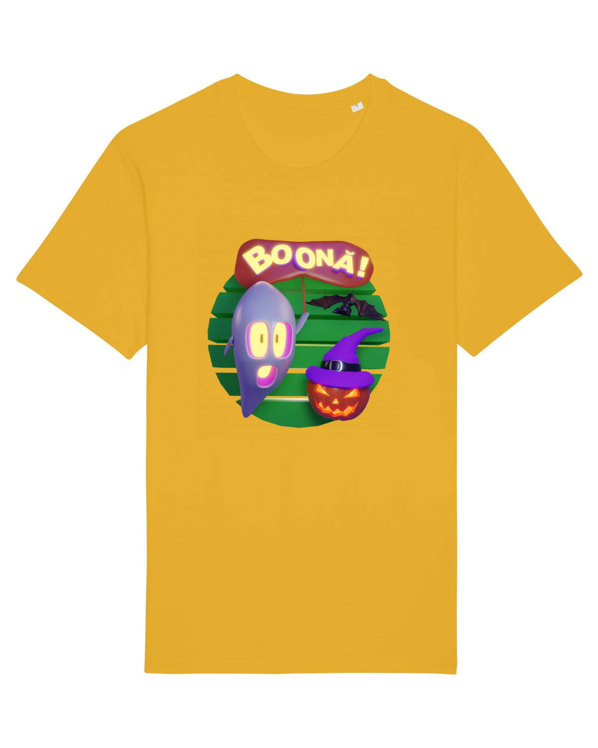 Tricou mânecă scurtă Unisex Rocker Spectra Yellow