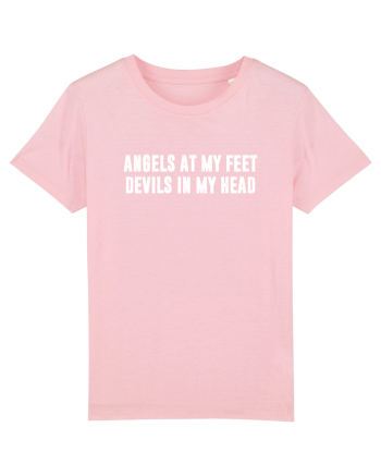Angels Devils Cotton Pink