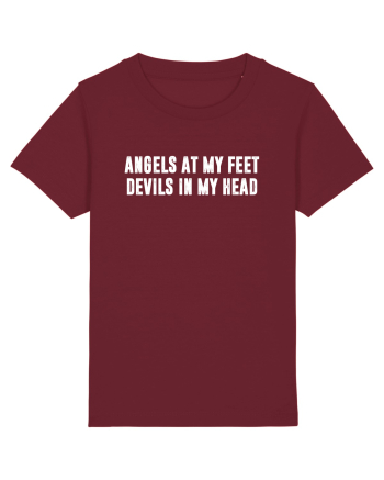 Angels Devils Burgundy