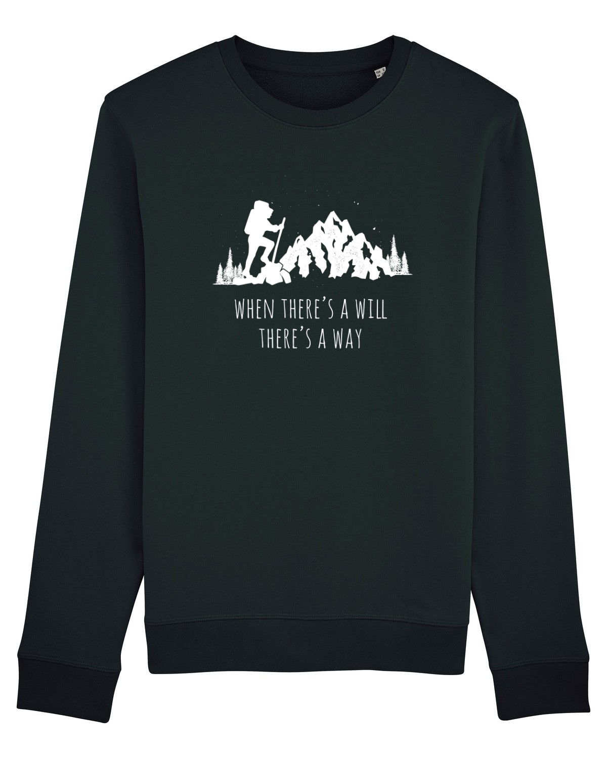 Bluză mânecă lungă Unisex Rise Black