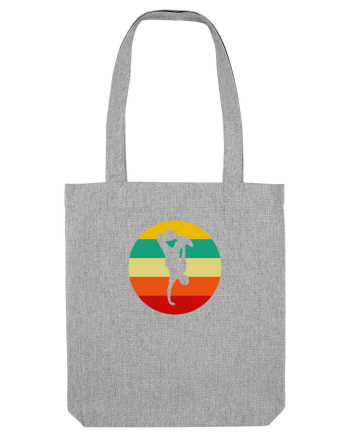 Retro Skateboarding Sunset - Skater For Life Heather Grey