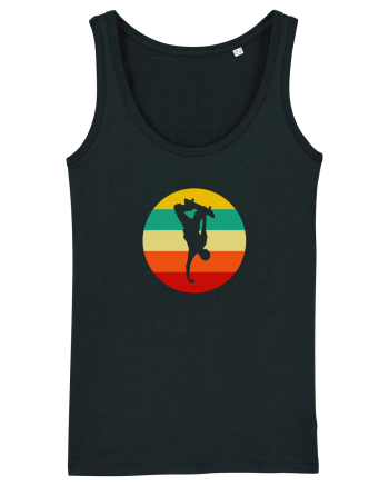Retro Skateboarding Sunset - Skater For Life Black