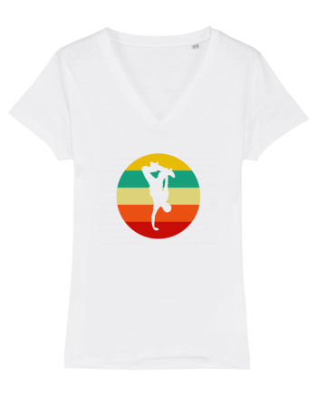 Retro Skateboarding Sunset - Skater For Life White