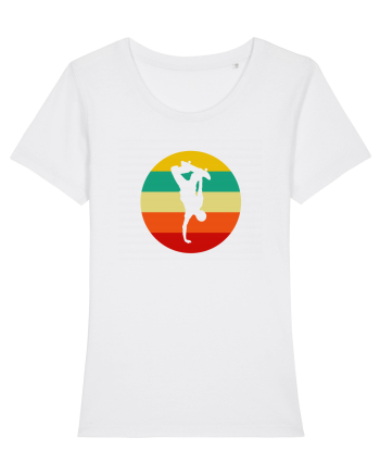 Retro Skateboarding Sunset - Skater For Life White