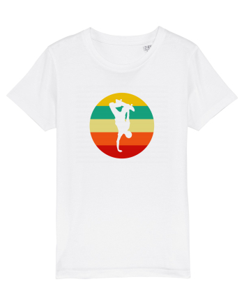 Retro Skateboarding Sunset - Skater For Life White