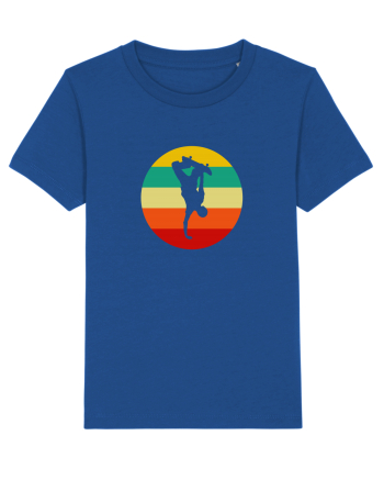 Retro Skateboarding Sunset - Skater For Life Majorelle Blue