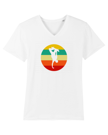 Retro Skateboarding Sunset - Skater For Life White