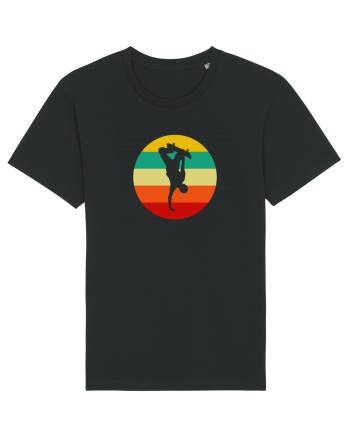 Retro Skateboarding Sunset - Skater For Life Black
