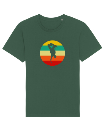 Retro Skateboarding Sunset - Skater For Life Bottle Green