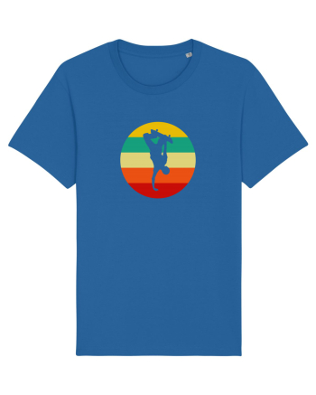 Retro Skateboarding Sunset - Skater For Life Royal Blue