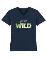 Into the wild Tricou mânecă scurtă guler V Bărbat Presenter