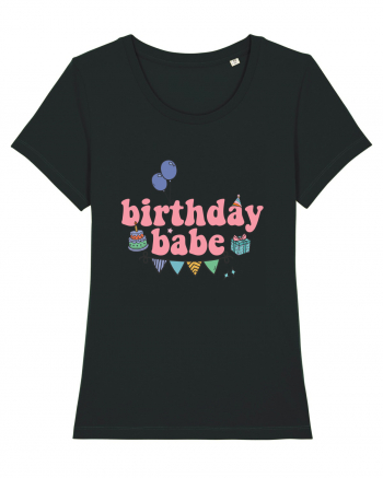 Birthday Babe Black