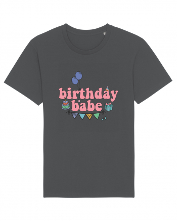Birthday Babe Anthracite
