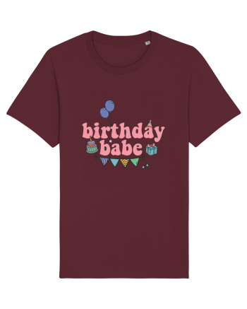 Birthday Babe Burgundy