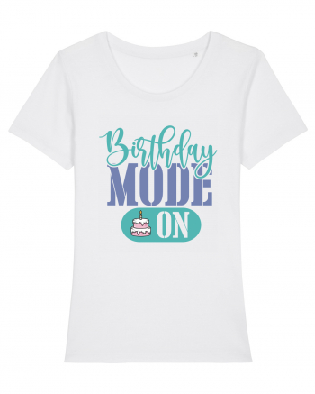 Birthday Mode On White