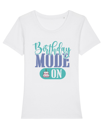 Birthday Mode On White