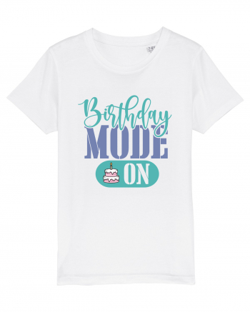 Birthday Mode On White