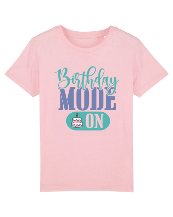 Birthday Mode On Cotton Pink