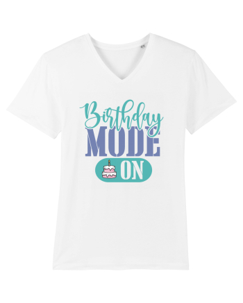 Birthday Mode On White