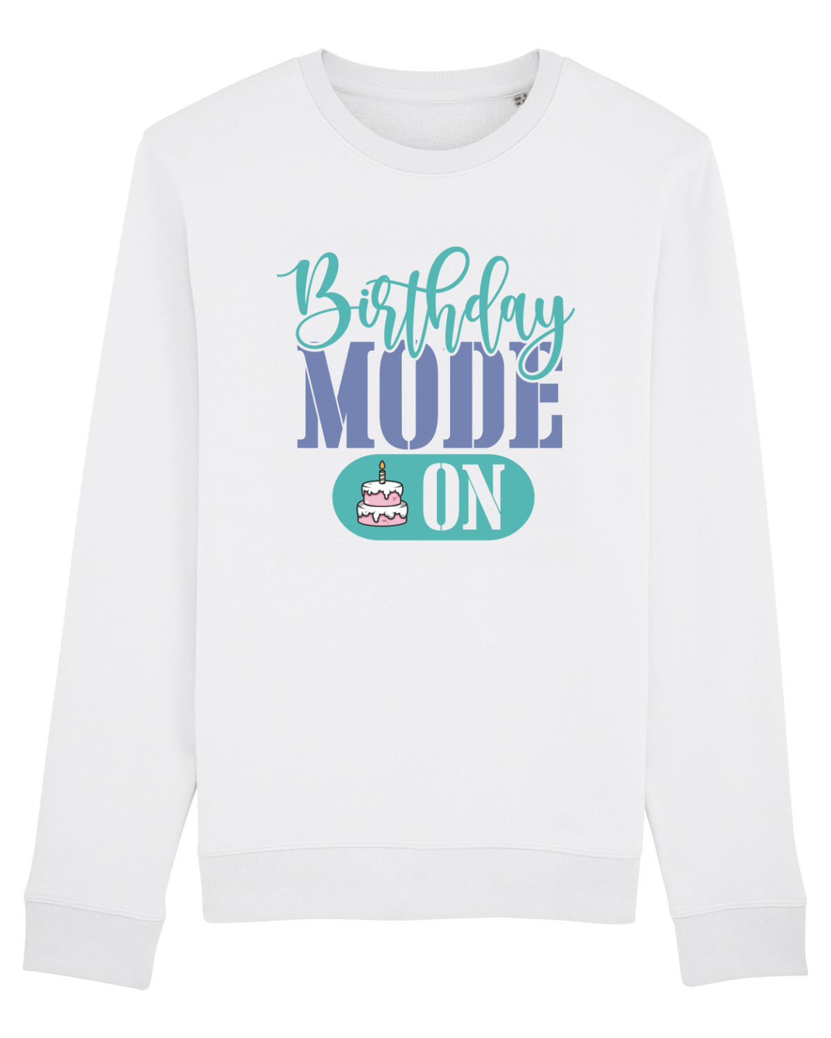 Bluză mânecă lungă Unisex Rise White
