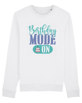 Birthday Mode On White