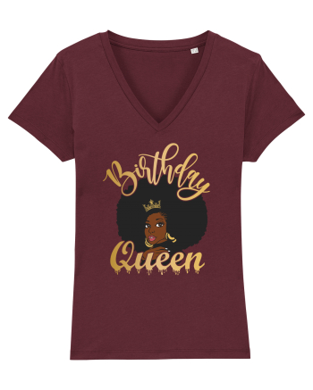 Birthday Queen Burgundy