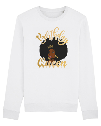 Birthday Queen White