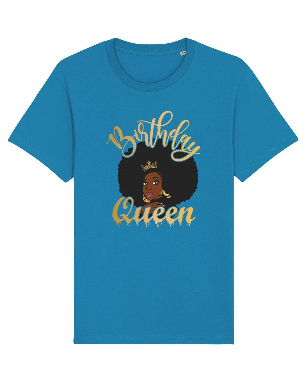 Tricou mânecă scurtă Unisex Rocker Azur