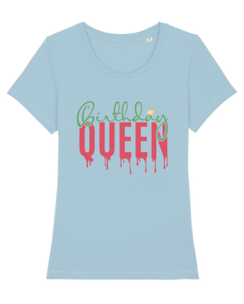 Birthday Queen Sky Blue