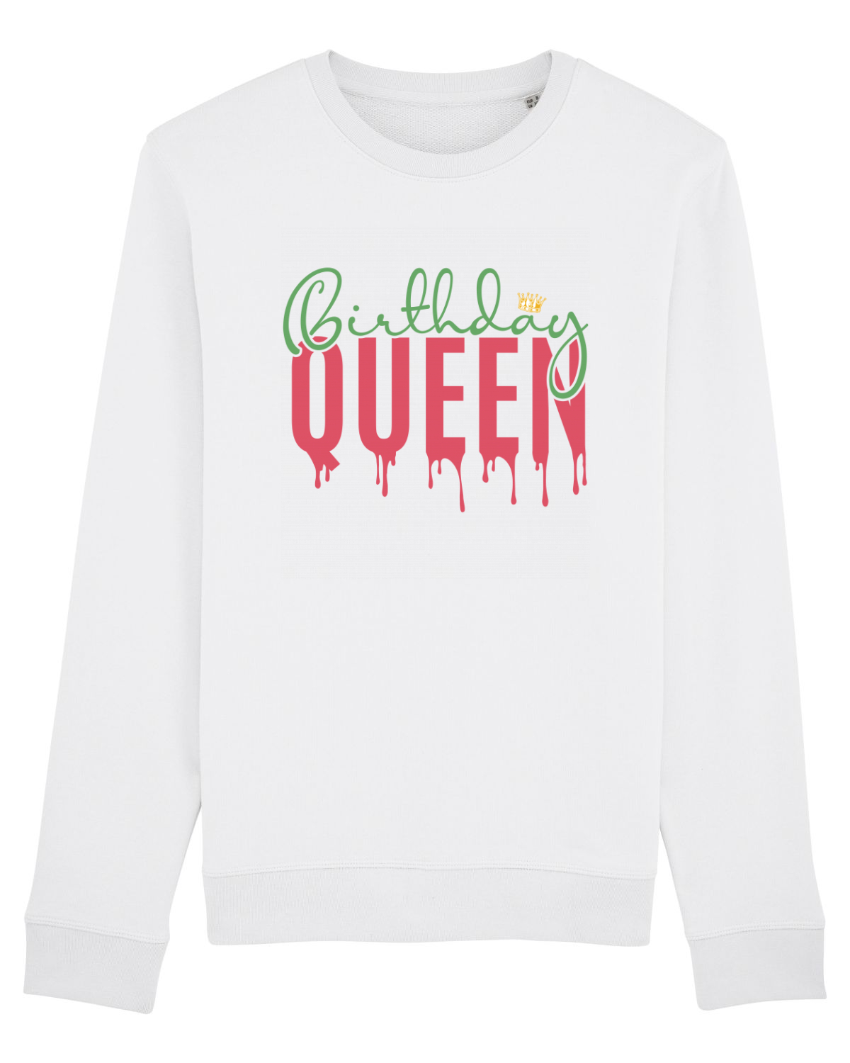 Bluză mânecă lungă Unisex Rise White