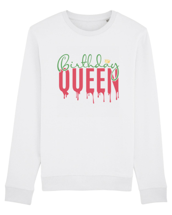 Birthday Queen White