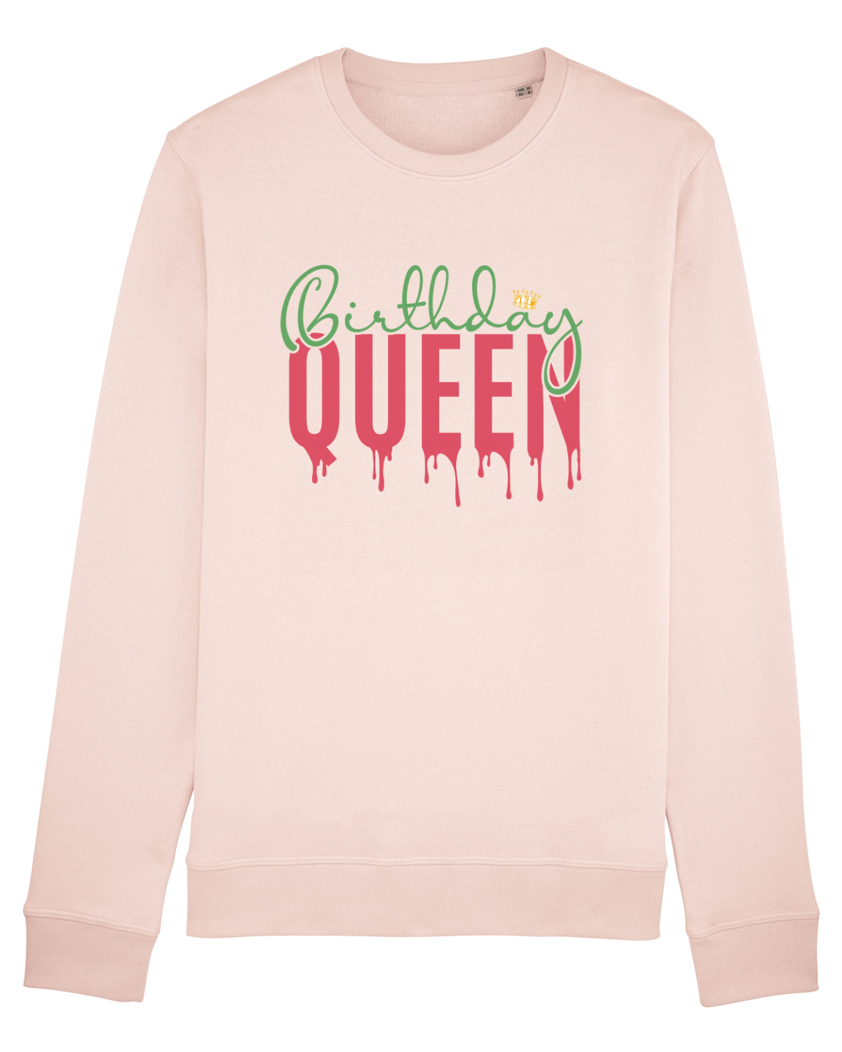 Bluză mânecă lungă Unisex Rise Candy Pink
