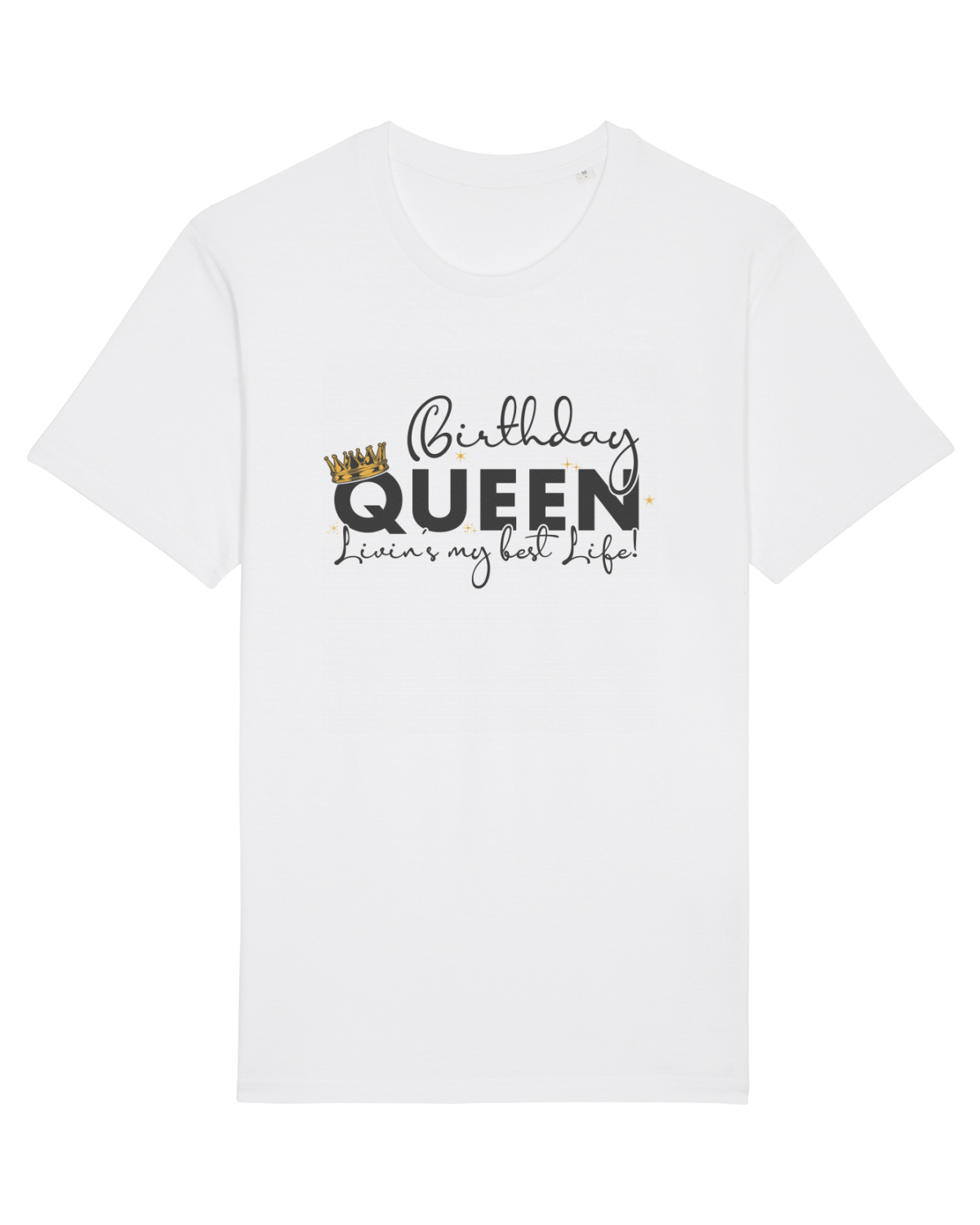 Tricou mânecă scurtă Unisex Rocker White
