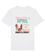 Stepping Into My April Birthday Tricou mânecă scurtă Unisex Rocker