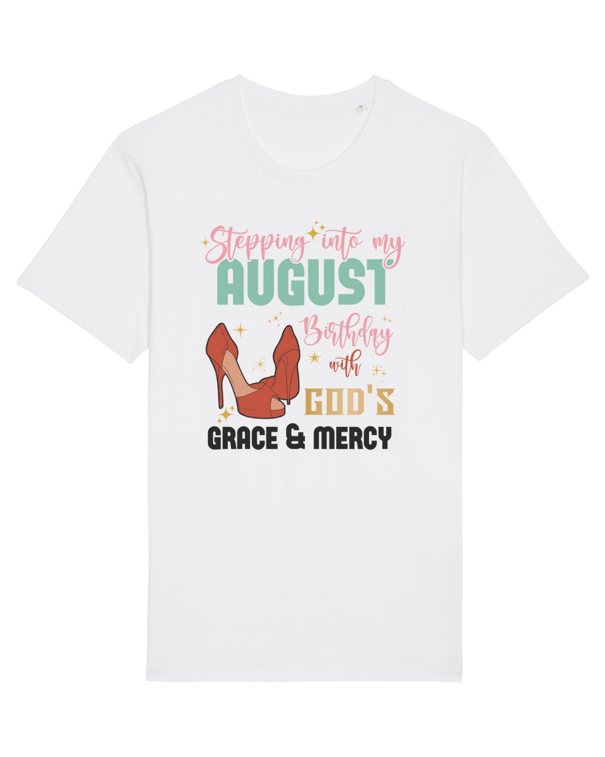 Tricou mânecă scurtă Unisex Rocker White