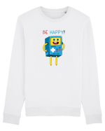 Be Happy! Bluză mânecă lungă Unisex Rise