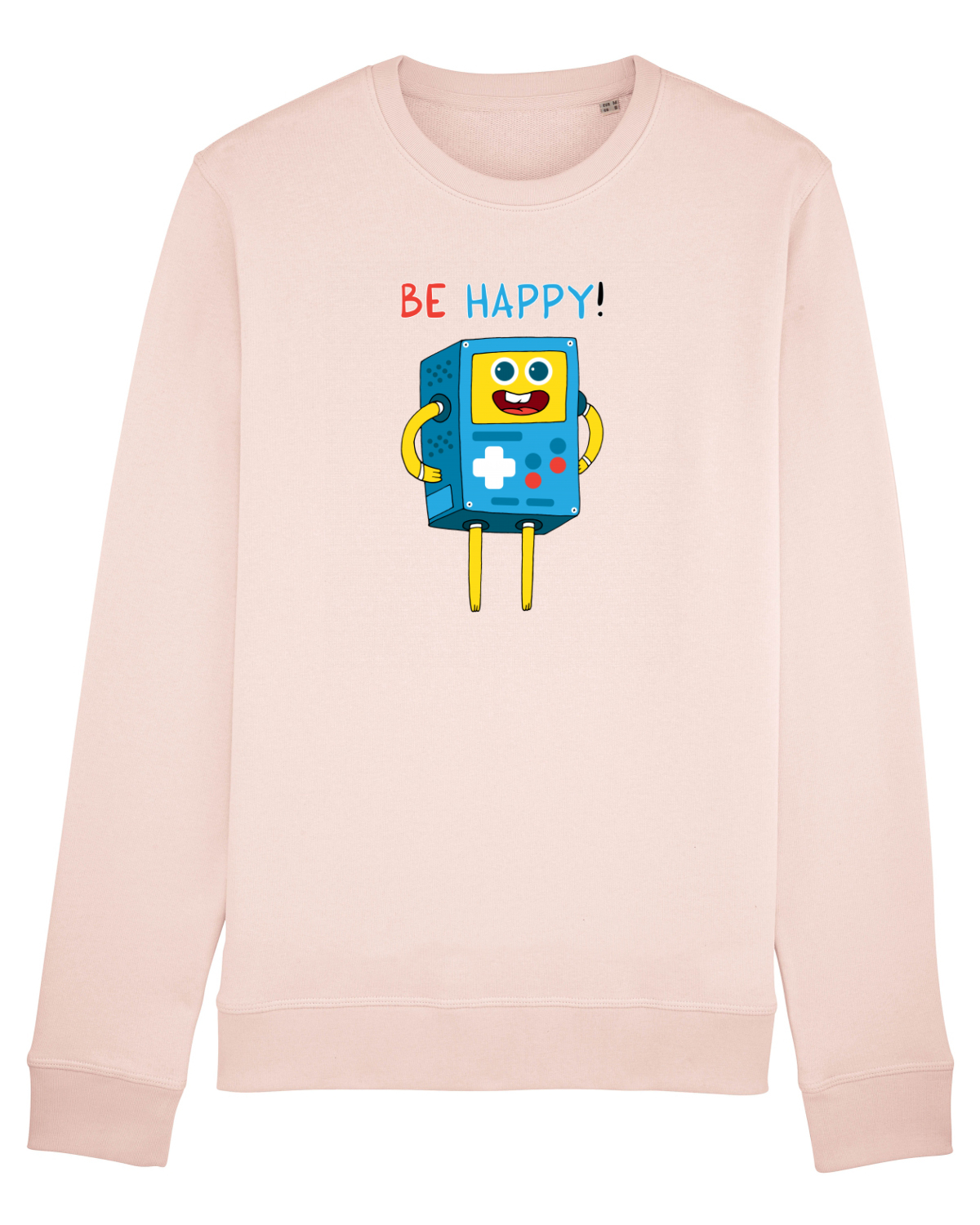 Bluză mânecă lungă Unisex Rise Candy Pink