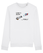 Când o zbura... porcu' Bluză mânecă lungă Unisex Rise