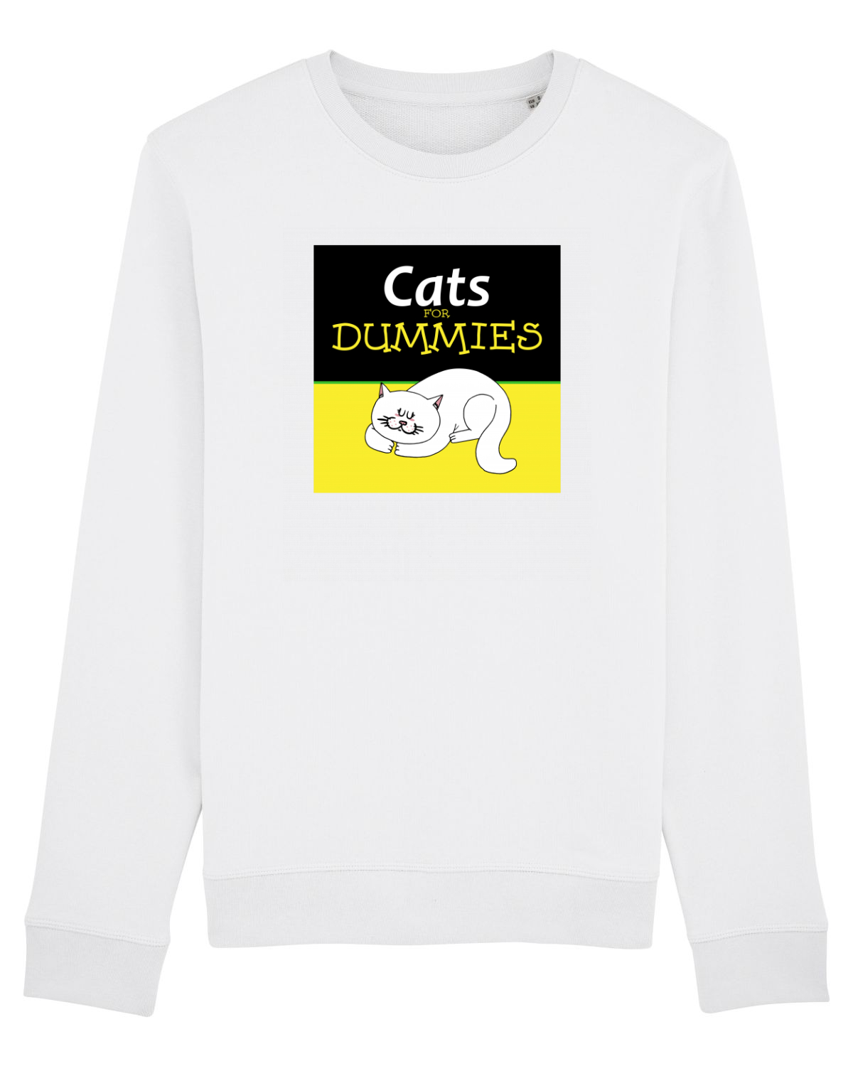 Bluză mânecă lungă Unisex Rise White