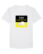 Cats for Dummies Tricou mânecă scurtă guler larg Bărbat Skater