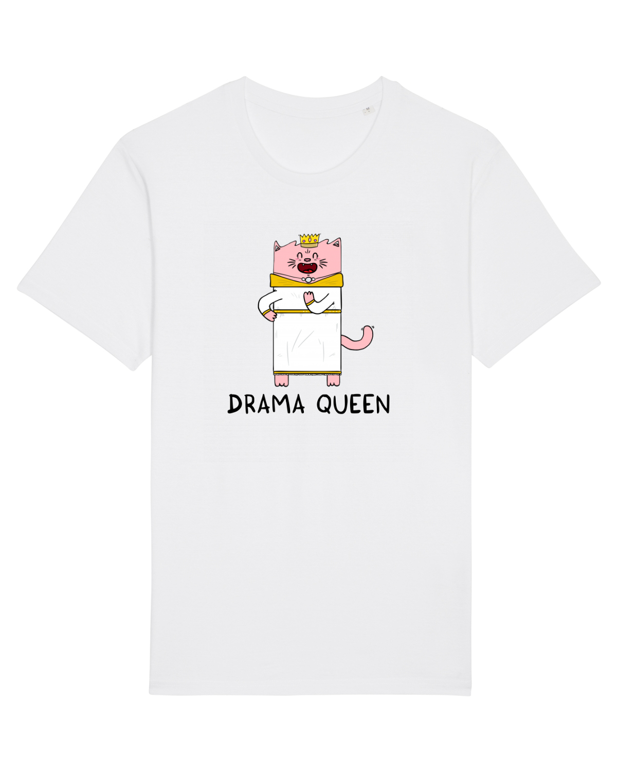 Tricou mânecă scurtă Unisex Rocker White