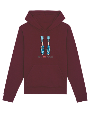Mi-a dat papucii Burgundy